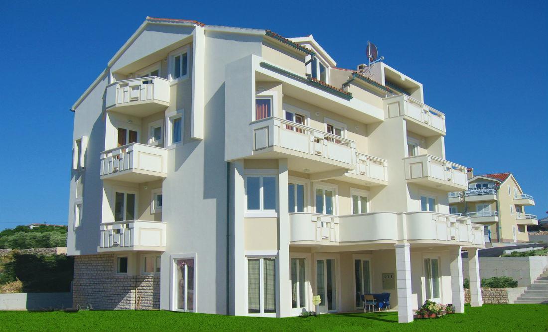 Apartments Mirage Novalja Εξωτερικό φωτογραφία